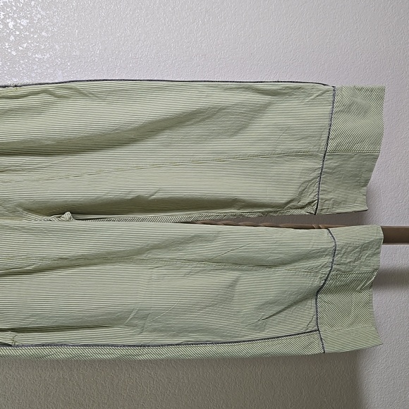 Free People Green Striped Wide-Leg Pants - Picture 6 of 10